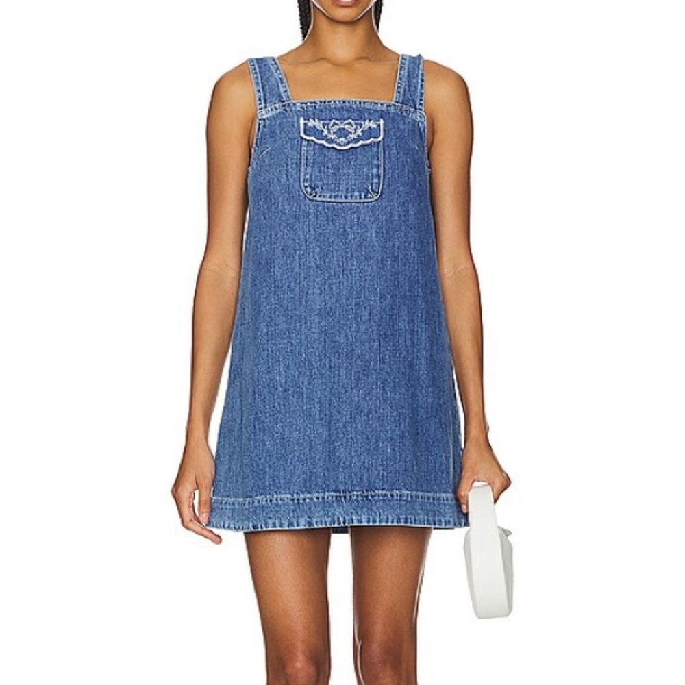 Damson Madder Nancy Dress in Denim